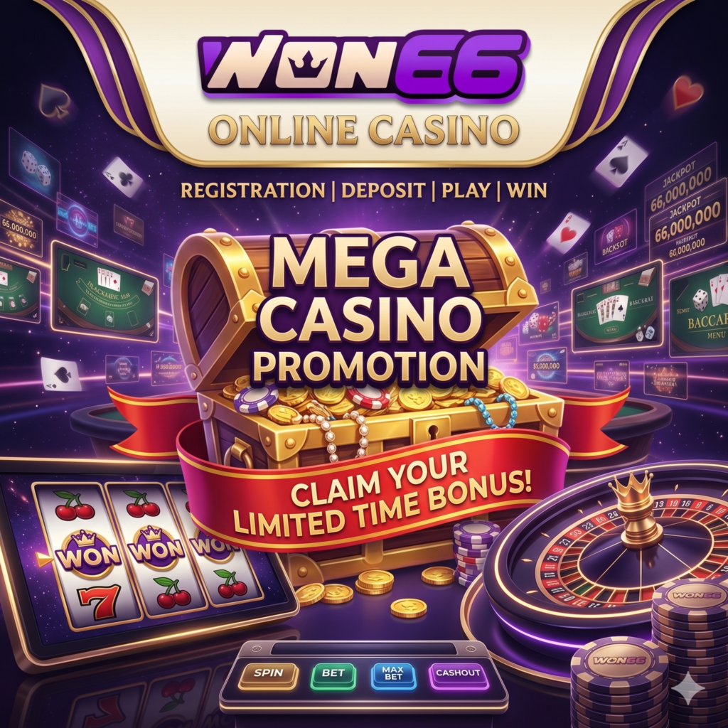 WON66 | Free Welcome Bonus Aussie Casino | WON66 Free Pokies